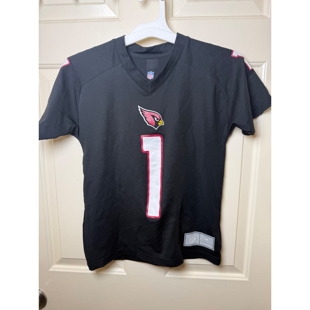 NFL Team Apparel Arizona Cardinals Kyler Murray 1 Jersey Black Kids Medium 10/12